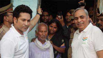 Sachin Tendulkar’s new innings light up thousands of rural lives in UP 