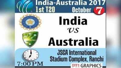 भारत और ऑस्ट्रेलिया के बीच पहले टी20 में कौन जीतेगा?