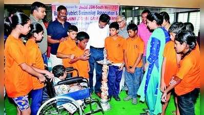 ರಾಜ್ಯಮಟ್ಟದ ಪ್ಯಾರಾ ಸ್ವಿಮ್ಮಿಂಗ್‌ ಸ್ಪರ್ಧೆ