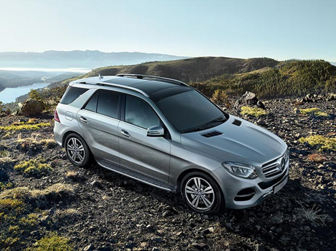 Engine of Mercedes Benz GLE