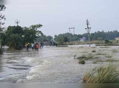 ঝাড়খণ্ডের অতিবৃষ্টিতে প্লাবিত দক্ষিণবঙ্গের কয়েকটি জেলা