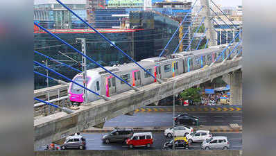 नवी मुंबई में मेट्रो के सफर के लिए करना होगा साल 2019 का इंतजार