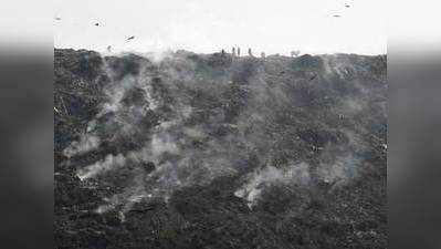 गाजीपुर लैंडफिल में आग पर 7 घंटे बाद काबू