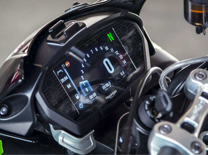 Exclusive Feature of Street Triple RS