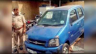 केजरीवाल की कार पर अब AAP का जवाबी हमला