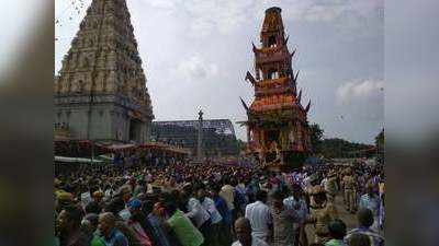 ಮಲೆ ಮಹದೇಶ್ವರ ಬೆಟ್ಟದಲ್ಲಿ ನೂಕುನುಗ್ಗಲು,ಲಾಠಿ ಪ್ರಹಾರ