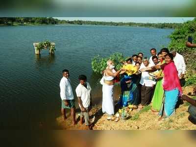 ನ್ಯಾಮನಹಳ್ಳಿ ಕೆರೆಗೆ ಬಾಗಿನ ಅರ್ಪಣೆ