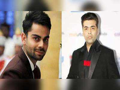 Karan Johar wants to sign Virat Kohli for a movie? 