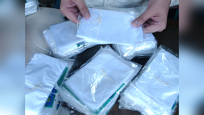दिल्ली में प्लास्टिक की 30,000 किलोग्राम थैलियां जब्त की गईं