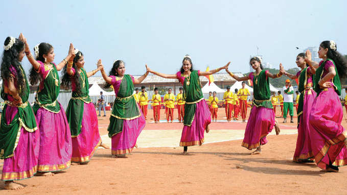 Karnataka Rajyotsava celebrated with full enthusiasm in Mangaluru 