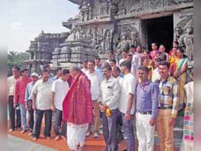 ಜಿನಮಂದಿರ ಶಿಲ್ಪಕಲೆ ರಕ್ಷ ಣೆ ಶ್ಲಾಘನೀಯ