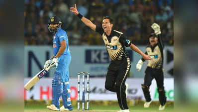 दूसरा टी20: न्यू जीलैंड ने भारत को हराया, सीरीज बराबरी पर