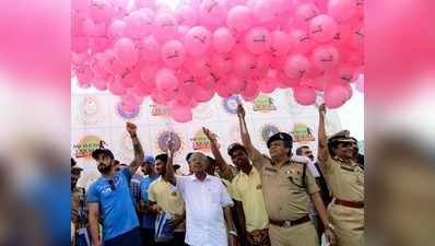 ലഹരിക്കെതിരേ കോഹ്ലിയും പിണറായിയും ഒരേ വേദിയിൽ