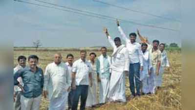 ವಿದ್ಯುತ್‌ ತಂತಿ ಹರಿದು ಕಬ್ಬು ಬೆಳೆ ನಾಶ