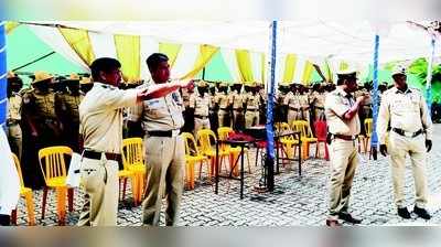 ಪೊಲೀಸ್‌ ಸಿಬ್ಬಂದಿಯ ಊಟ, ವಸತಿ ಪರಿಶೀಲನೆ