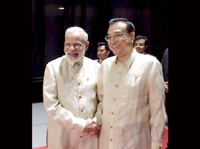 चीनी प्रधानमंत्री से भी मिले PM मोदी