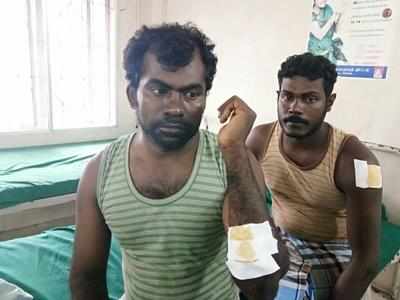 ஹிந்தியில் பேச கூறி தமிழக மீனவர்கள் மீது தாக்குதல் : எதிரியான இந்திய கடலோர காவல்படையினர்