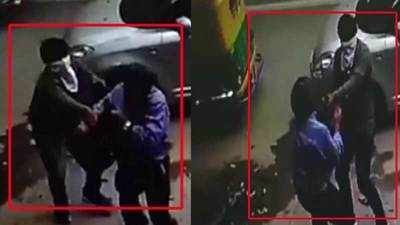 Caught on cam: Businessman robbed, shot at in south Delhi 