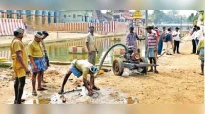 மயிலாடுதுறை கடைமுழுக்கு திருவிழாவை முன்னிட்டு காவிரியில் நீராட ஏற்பாடுகள்
தீவிரம்