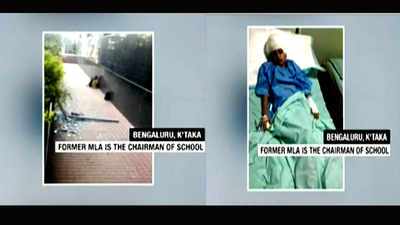 Bengaluru: Glass panel falls on 4 students, 2 seriously injured 
