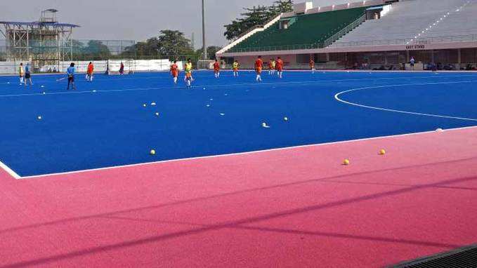 Team India begins practice session ahead of Men’s Hockey World League Final 