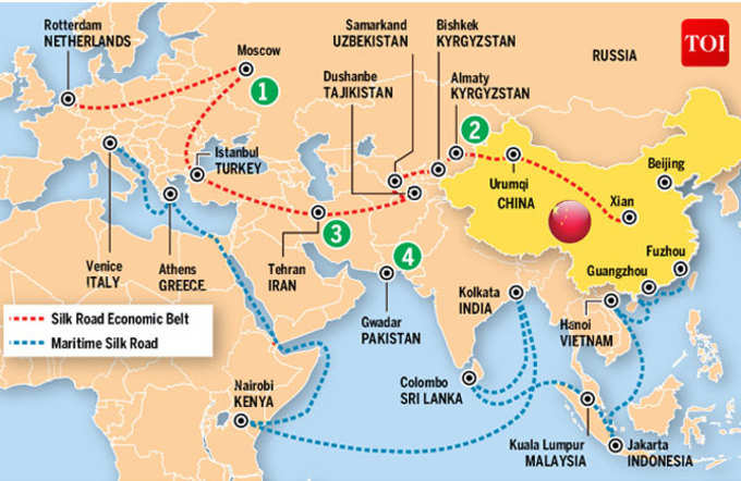 OBOR का पूरा प्लान