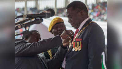 नांगगागवा ने ली जिम्बाव्बे के राष्ट्रपति पद की शपथ
