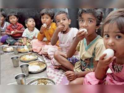 ಅಂಗನವಾಡಿ ತಟ್ಟೆಗಿಲ್ಲ ಮೊಟ್ಟೆ!