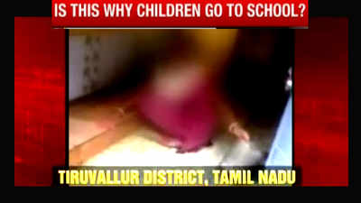 Tamil Nadu school principal forces girl students to clean toilets 