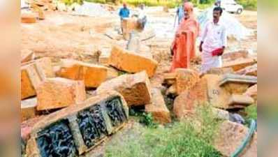 ಹಳೆಬೆಳಗೊಳ:ಪಾಶ್ರ್ವನಾಥ ಬಸದಿ ಜೀರ್ಣೋದ್ಧಾರ ಡಿಸೆಂಬರ್‌ಗೆ ಪೂರ್ಣ