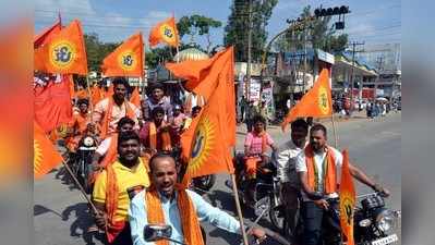 ಹೆಲ್ಮೆಟ್‌ ಧರಿಸದ ಬೈಕ್‌ ಜಾಥಾಕ್ಕೆ ಪೊಲೀಸ್‌ ರಕ್ಷಣೆ!