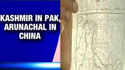 West Bengal government school map shows parts of Kashmir, Arunachal not in India 