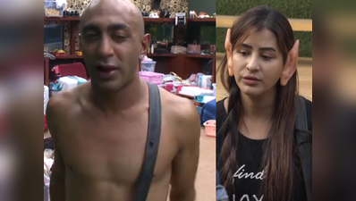 Bigg Boss 11: टास्क के दौरान शिल्पा का टॉर्चर, सूज गया आकाश का चेहरा