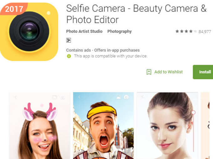 Selfie Camera - Beauty Camera & Photo Editor