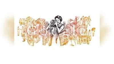 Google Doodle-এর সম্মান দেশের প্রথম মহিলা ফটোগ্রাফারকে, চিনে নিন আপনিও