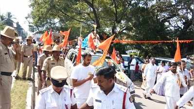 ಸಾಯಿಬಾಬಾ ಜ್ಯೋತಿಗೆ ಅದ್ಧೂರಿ ಸ್ವಾಗತ