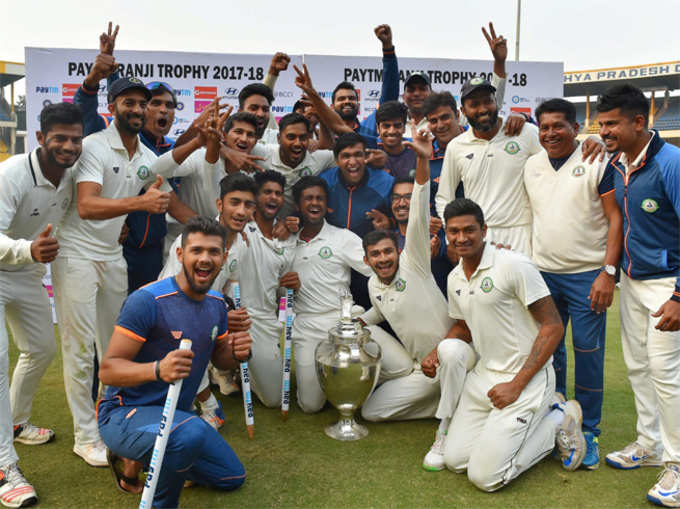 रणजी ट्रोफी जीतने वाली 17वीं टीम बनी विदर्भ