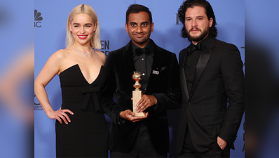 Golden Globe Award: भारतीय मूल के अंसारी बने बेस्ट ऐक्टर