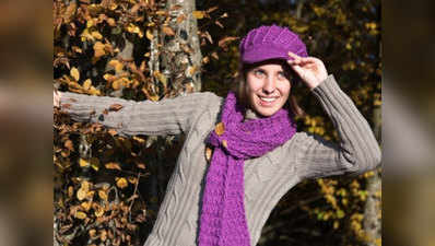 सर्दियों में स्कार्फ पहनने के हैं कई तरीके