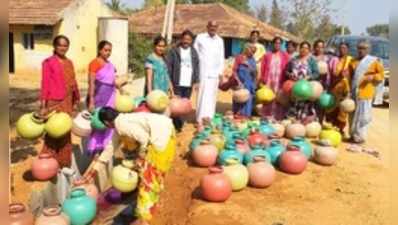 ನೀರಿಗಾಗಿ ಚಿಕ್ಕನಹಳ್ಳಿ ಮಹಿಳೆಯರ ಪ್ರತಿಭಟನೆ