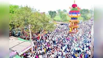 ಯಡೂರಲ್ಲಿ ಅದ್ಧೂರಿ ಮಹಾರಥೋತ್ಸವ