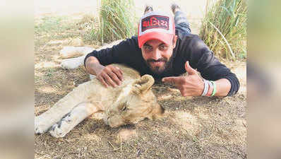 IND vs SA: रविंद्र जडेजा शेयर की शेर के साथ तस्वीर, लिखा- शेर तो शेर ही होता है...
