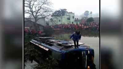 মুর্শিদাবাদে বাস উল্টে মৃত্যু ৯ জনের