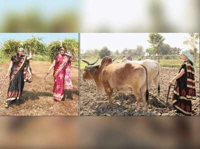 தமிழ்ப் பெண்ணாக மாறி, திருவள்ளூரில் விவசாயம் செய்யும் வெளிநாட்டுப் பெண்கள்!