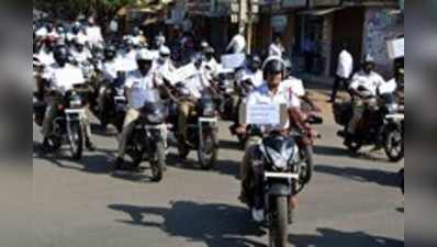 ಐಎಸ್‌ಐ ಹೆಲ್ಮೆಟ್‌ ಕಡ್ಡಾಯ : ಎಸ್ಪಿ