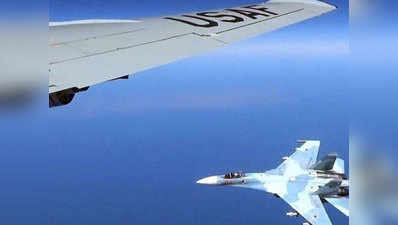 रूसी जेट से टकराते-टकराते बचा US का निगरानी विमान