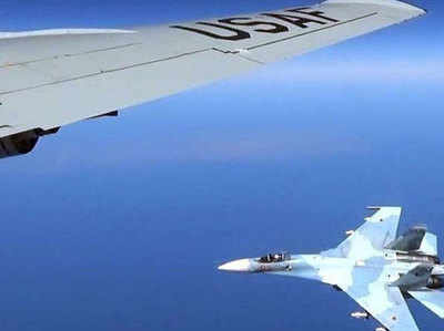 रूसी जेट से टकराते-टकराते बचा US का निगरानी विमान