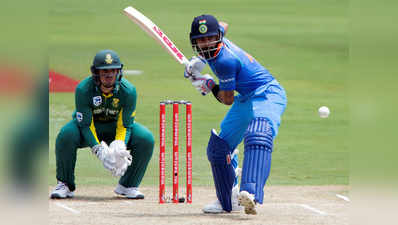 IND vs SA: सेंचुरियन वनडे में विराट कोहली ने रबाडा को सिक्स से दिया जवाब