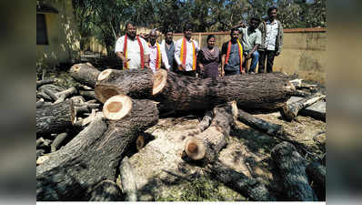 ಅಧಿಕಾರಿಗಳ ವಿರುದ್ಧ ಕ್ರಮಕ್ಕೆ ಒತ್ತಾಯ: ಪ್ರತಿಭಟನೆ