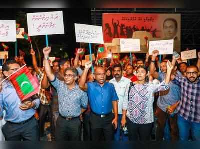 മാലദ്വീപിലെ ആഭ്യന്തരപ്രശ്നത്തിൽ ഇന്ത്യ ഇടപെടരുതെന്ന് ചൈന